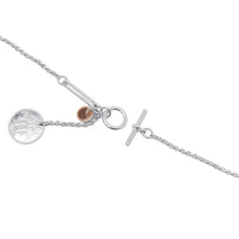 将图像加载到图库查看器中,HERMES Ex Libris Necklace Size PM SV925 K18PG