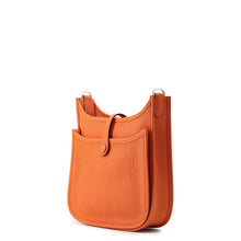 将图像加载到图库查看器中,HERMES Evelyne3 Orange Taurillon Clemence Size 23