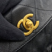 Load image into Gallery viewer, CHANEL Matelasse Hobo Bag BlackAS5384 Caviar Leather