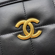 Load image into Gallery viewer, CHANEL Small Shopping Bag BlackAS5250 Lambskin