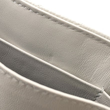 将图像加载到图库查看器中,SAINT LAURENT PARIS Origami Tiny Wallet Off-white668274 Leather