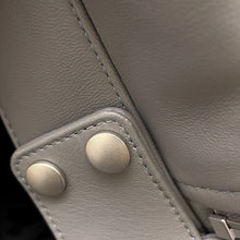 Load image into Gallery viewer, LOEWE Trapeze Leather Jacket Size 36 GrayS540Y34L35 Leather