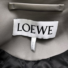 Load image into Gallery viewer, LOEWE Trapeze Leather Jacket Size 36 GrayS540Y34L35 Leather