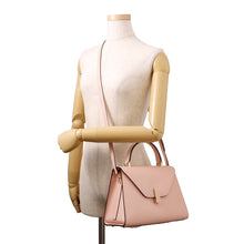Load image into Gallery viewer, Valextra Valextra Idide 2WAY Handbag PeoniaWBES0056028LOC99PN Soft Calf Leather Size Medium