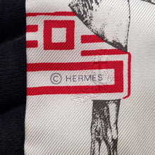 Load image into Gallery viewer, HERMES Twilly Garde Robe Pop Blanc/Multicolor Silk100%