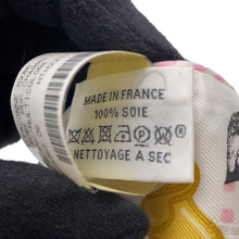 Load image into Gallery viewer, HERMES Twilly Garde Robe Pop Blanc/Multicolor Silk100%