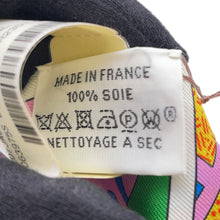 Load image into Gallery viewer, HERMES Twilly HERMES Factory Suite Jaune Viff/Rose Malabar/Vert Silk100%