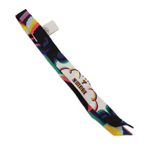 Load image into Gallery viewer, HERMES Twilly Doll Brides de Gala Shadow Black/Jaune/Multicolor Silk100%