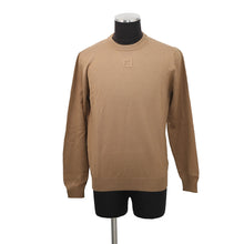 Load image into Gallery viewer, FENDI Logo sweateater Size 48 BrownFZX091 Wool98% Polyurethane2%