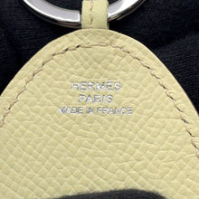 将图像加载到图库查看器中,HERMES Purupu Bag Charm Jaune Milton Epsom