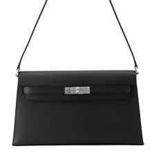 将图像加载到图库查看器中,HERMES Kelly Elan Black Epsom