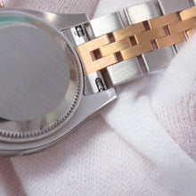 将图像加载到图库查看器中,ROLEX Datejust W26mm Stainless Steel K18PG Meteorite Dial179171G