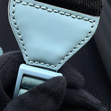 将图像加载到图库查看器中,GUCCI Rubber Effect Backpack Light Blue771280 GG rubber effect leather Size Medium