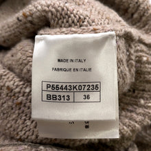 将图像加载到图库查看器中,CHANEL Knit design dress Size 36 BeigeP55443 Cashmere100%