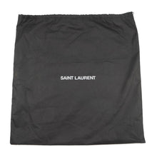 将图像加载到图库查看器中,SAINT LAURENT PARIS Rive Gauche Tote Bag Black632539 Canvas Leather Size Small