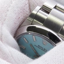 将图像加载到图库查看器中,ROLEX Oyster Perpetual 31 W31mm Stainless Steel Turquise Blue Dial277200