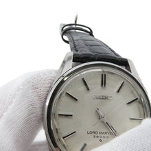 将图像加载到图库查看器中,SEIKO Road marvel W34mm Stainless Steel Leather Silver Dial5740-8000
