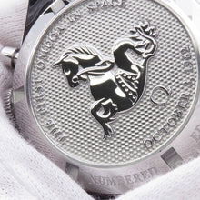 将图像加载到图库查看器中,OMEGA Speedmaster Moonwatch FirstOMEGA InSpace W39.7mm Stainless Steel Leather Black Dial311.32.40.30.01.001