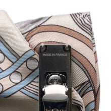 将图像加载到图库查看器中,HERMES Baretta Grenelle Grand Turarara Size PM claimH261006G B1TU Silk100%