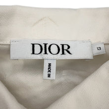 Load image into Gallery viewer, Dior Kids Cropped Jacket CD Heart Size 13A White4WBM11JKTG_Y013 Cotton98% Polyamide1% Cupra1%