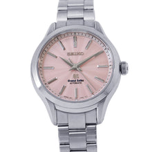 将图像加载到图库查看器中,SEIKO Grand SEIKO mechanical W34.8mm Stainless Steel Pink DialSTGR007