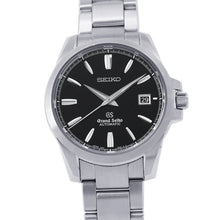 Load image into Gallery viewer, SEIKO Grand SEIKO mechanical W38mm Stainless Steel Black DialSBGR031