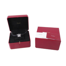 Load image into Gallery viewer, CARTIER tank mast SM H29.5mm×W22mm Stainless Steel Leather Silver DialWSTA0042
