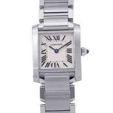 Load image into Gallery viewer, CARTIER Tank francaise SM H25mm×W20mm Stainless Steel Silver DialW51008Q3
