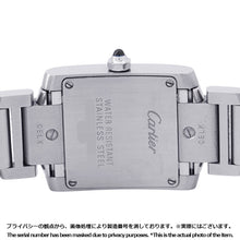 Load image into Gallery viewer, CARTIER Tank francaise SM H25mm×W20mm Stainless Steel Silver DialW51008Q3