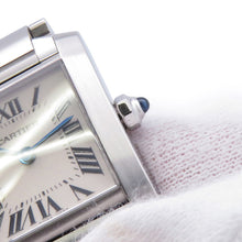 Load image into Gallery viewer, CARTIER Tank francaise SM H25mm×W20mm Stainless Steel Silver DialW51008Q3