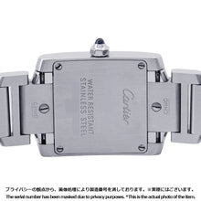 将图像加载到图库查看器中,CARTIER Tank Française SM 160th Anniversary Asia Limited Edition (Limited to 2500 pieces) H27mm×W20mm Stainless Steel Pink DialW51035Q3