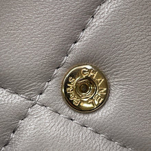 Load image into Gallery viewer, CHANEL CHANEL 19 Flap Compact Chain Shoulder Wallet GrayAP1787 Lambskin