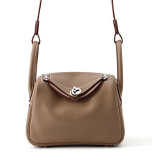 Load image into Gallery viewer, HERMES Lindy Etoupe Swift Leather Size Mini