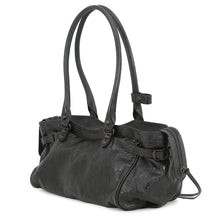 将图像加载到图库查看器中,BALENCIAGA Le City Bag East-West Black845704 Leather