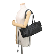 将图像加载到图库查看器中,BALENCIAGA Le City Bag East-West Black845704 Leather