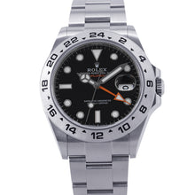 Load image into Gallery viewer, ROLEX Explorer II W42mm Stainless Steel Black Dial226570