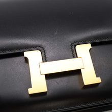 将图像加载到图库查看器中,HERMES Constance3 Miroir Black Box Calf Leather Size Mini