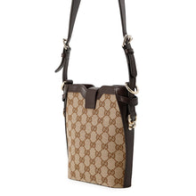 Load image into Gallery viewer, GUCCI Mini bucket Beige/Brown782919 GG Canvas Leather