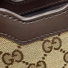 Load image into Gallery viewer, GUCCI Mini bucket Beige/Brown782919 GG Canvas Leather