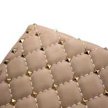 将图像加载到图库查看器中,Valentino Garavani Rock Studded Spike Chain 2WAY Shoulder Bag Beige7W2B0137NAP Leather