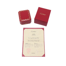 将图像加载到图库查看器中,CARTIER 2C Heart Diamond Bag CharmB3015300 18K White Gold
