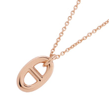 Load image into Gallery viewer, HERMES Chaine d'Ancre Farandole Necklace Size PM 18K Pink Gold