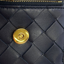 将图像加载到图库查看器中,Bottega Veneta Andiamo Tri-fold Wallet Midnight824968VCPP24338 Lambskin