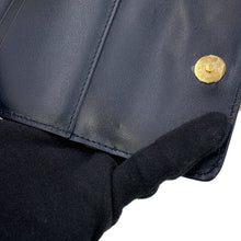 将图像加载到图库查看器中,Bottega Veneta Andiamo Tri-fold Wallet Midnight824968VCPP24338 Lambskin