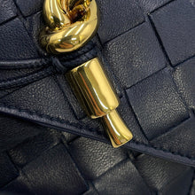 将图像加载到图库查看器中,Bottega Veneta Andiamo Tri-fold Wallet Midnight824968VCPP24338 Lambskin