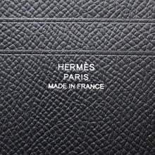 Load image into Gallery viewer, HERMES MC2 Euclid Card Case Black Epsom