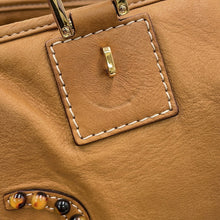 Load image into Gallery viewer, LOEWE Amazona Large Anagram Travel Bag Light brown Leather Size Chronomat 44