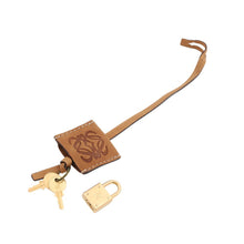 Load image into Gallery viewer, LOEWE Amazona Large Anagram Travel Bag Light brown Leather Size Chronomat 44
