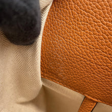 将图像加载到图库查看器中,LOEWE hammock Brown387.30.S35 Leather Size Small