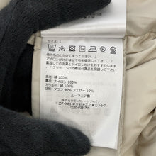 Load image into Gallery viewer, MONCLER Genius Palm Angels Down Jacket Size 1 BeigeJ209L1A00024M511223Q Cotton100%